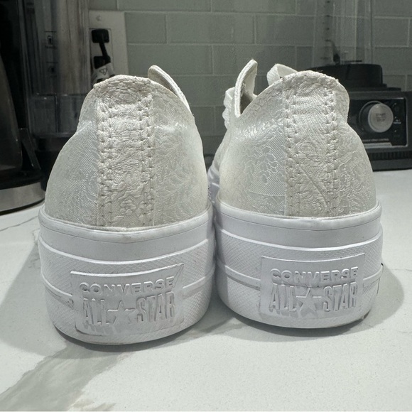 Custom Platform BRIDE Converse - Picture 4 of 4